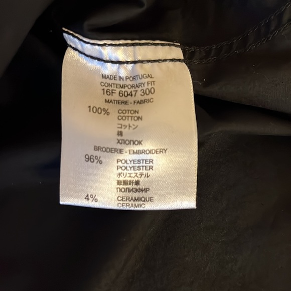 Givenchy Black Classic Embroidered Stars Men’s Shirt - Picture 7 of 9